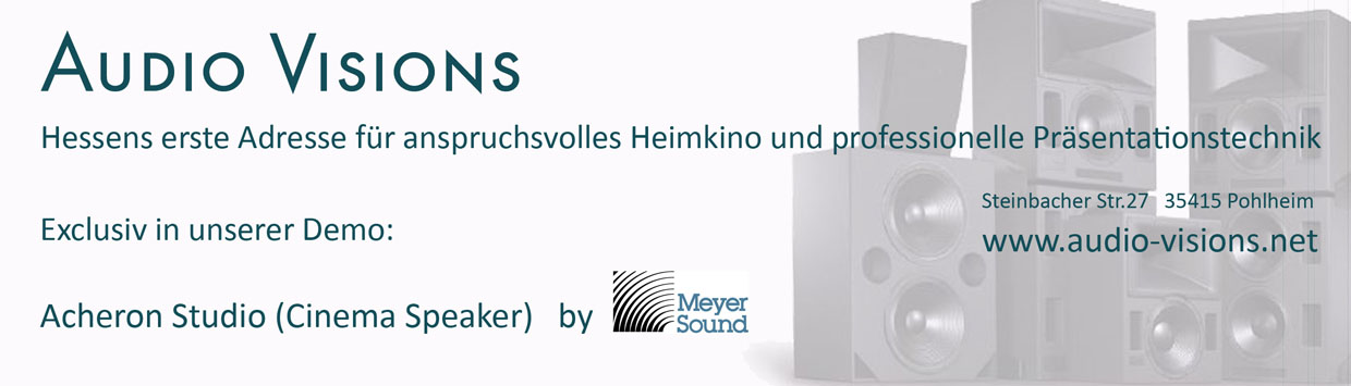 Der ultimative Kinolautsprecher MeyerSound Acheron Studio