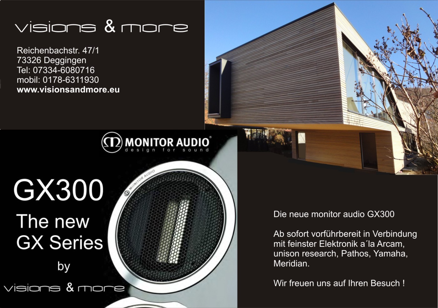 Test in stereoplay  03/2012 gelesen ? monitor audio gx300 bei visions&more visions&more im Raum Stuttgart Ulm