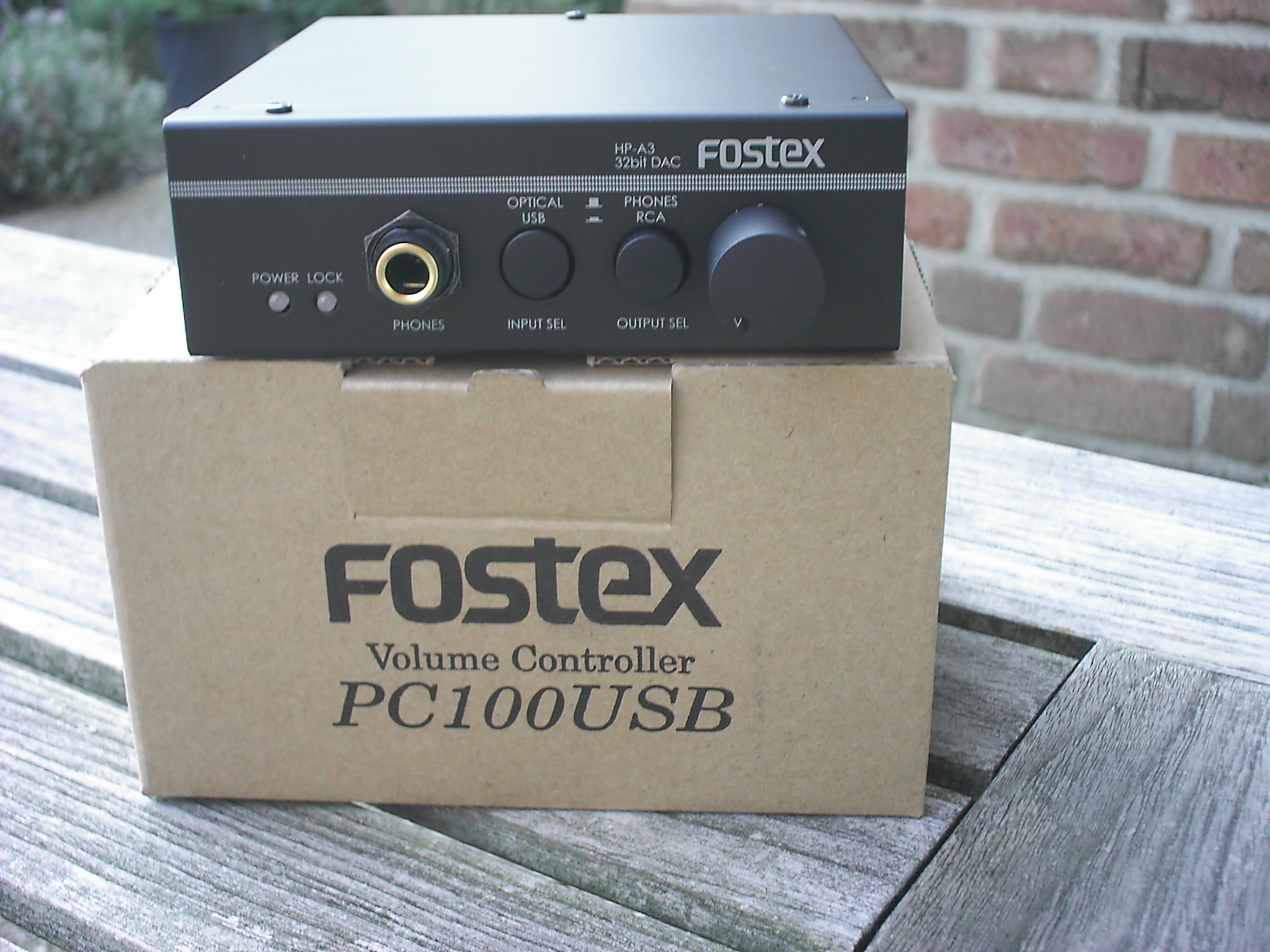 Fostex  HP-A3 Fostex  HP-A3  und PC-100