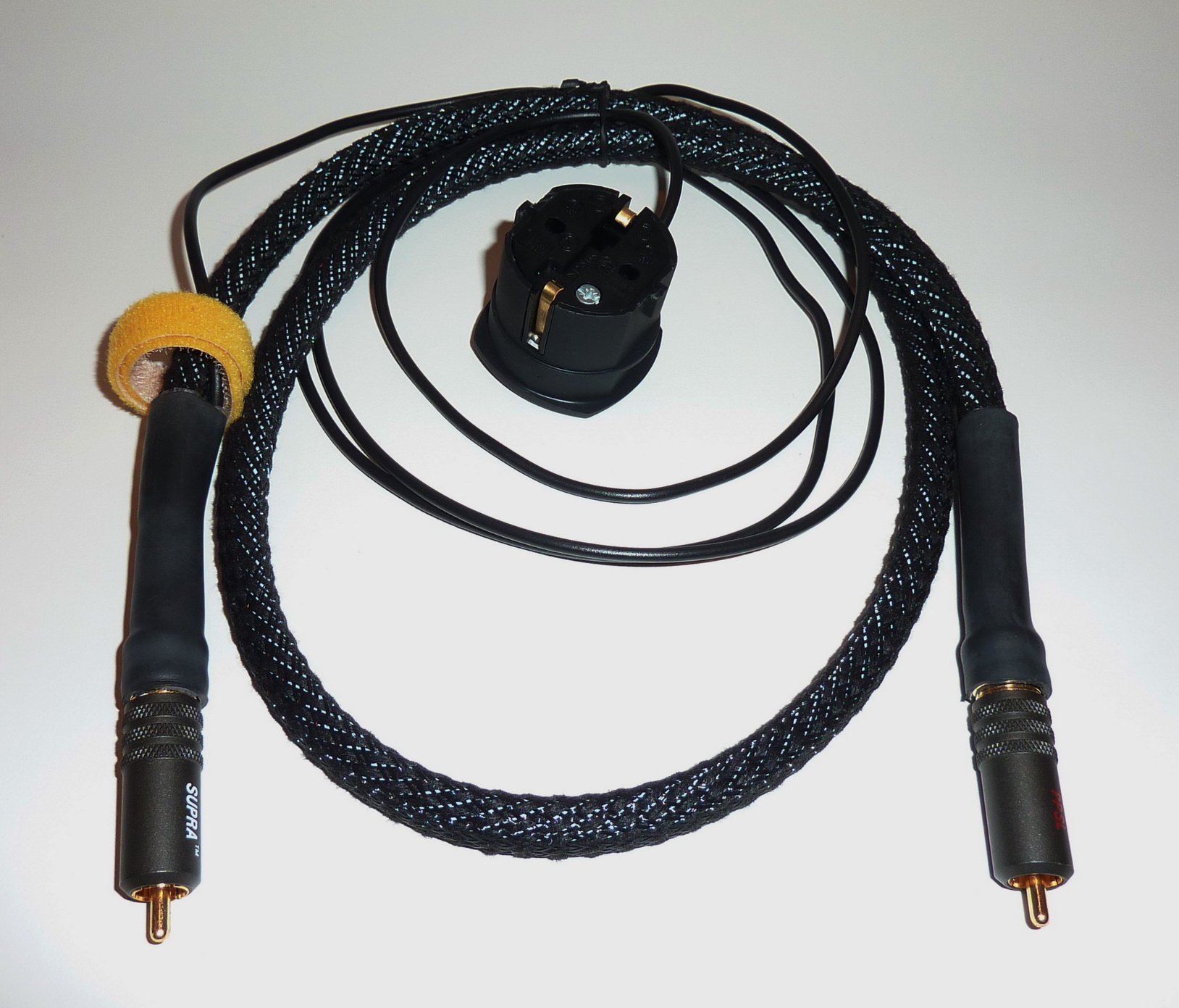 Potentialausgleich sorgt für Klanggewinn ! Cinchkabel mit Masseableitung