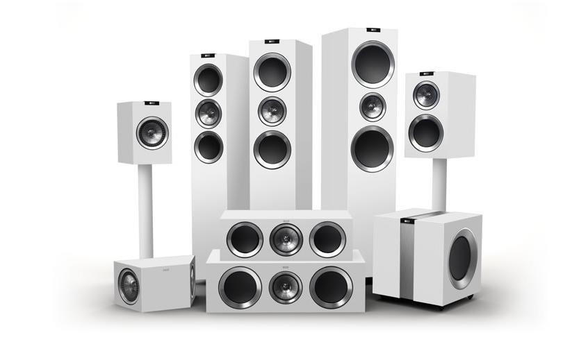 Die KEF R-Serie ab jetzt auch in Weiß-Hochglanz !