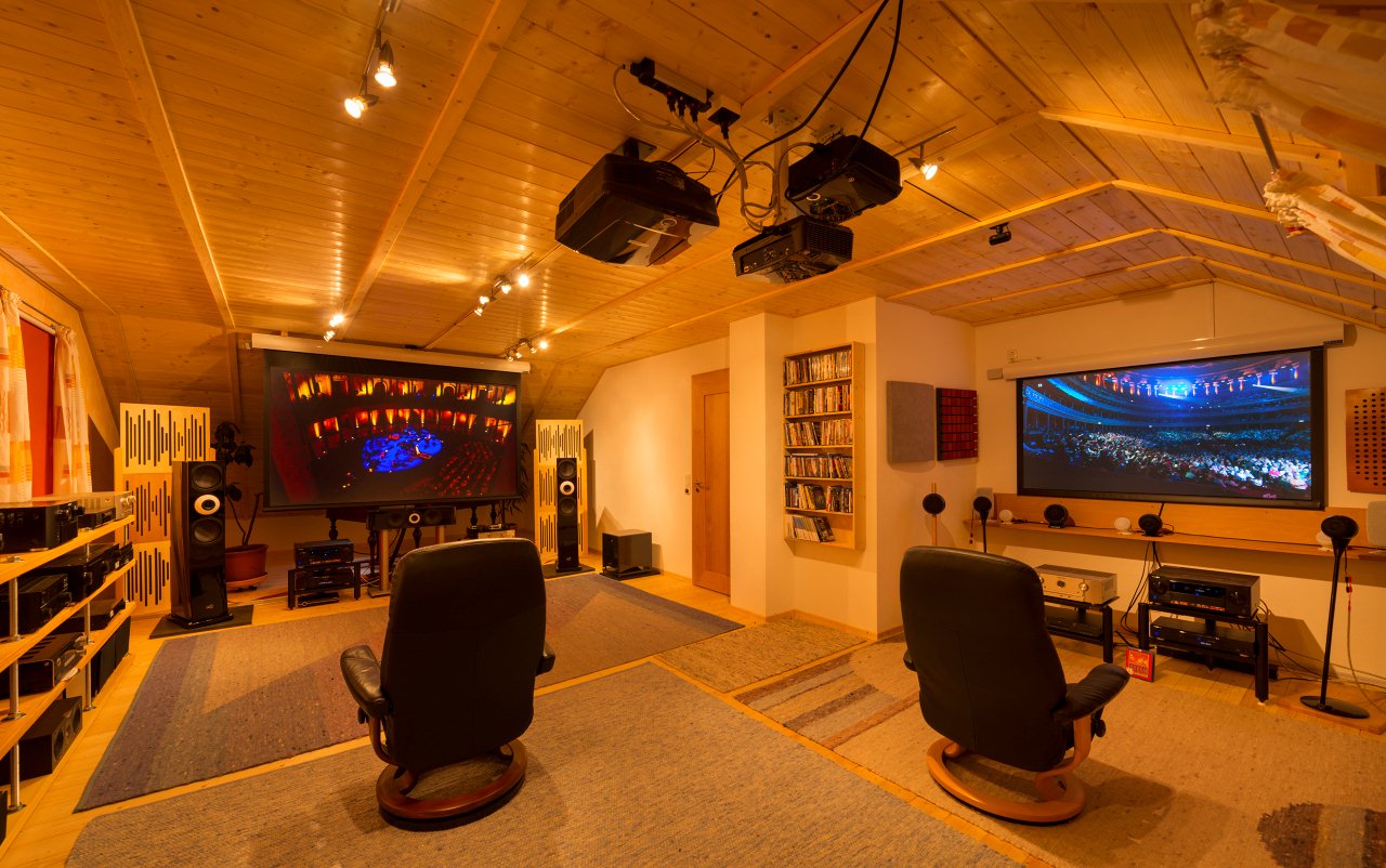HIFI auf dem Bauernhof mit neuem Heimkino