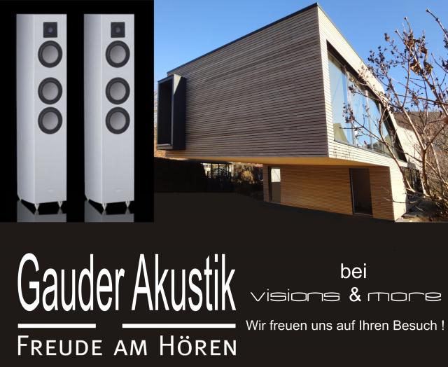 Gauder AKUSTIK (Isophon) / OCTAVE / TRANSROTOR Event am 14.-15.12.012 bei visions&more Stuttgart Ulm