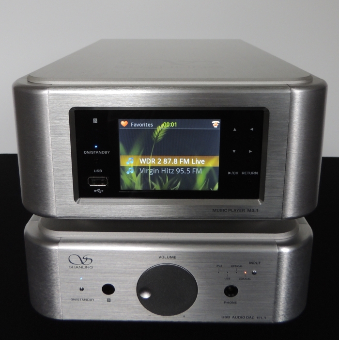 Shanling die High - End Alternative Shanling Wandler H 1.1 und Steamer M 3.1