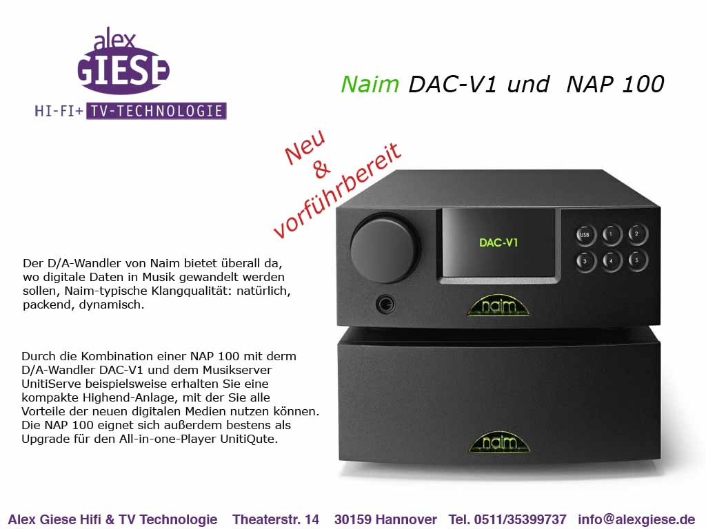Naim Dac V1 & NAP 100