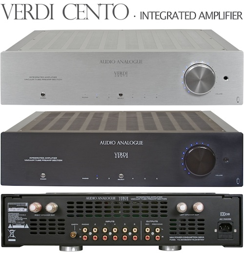 Audio Analogue Verstärker Verdi Cento vorführbereit Audio Analogue Vollverstärker Verdi Cento