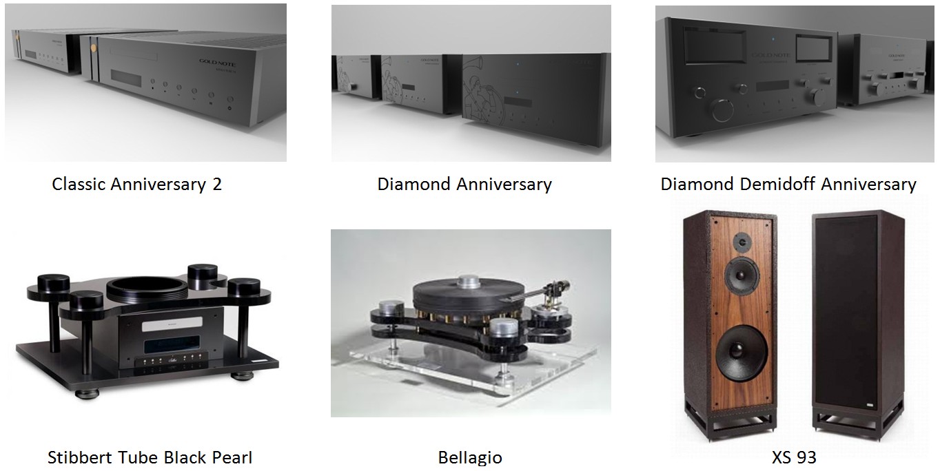 HiFi Bauernhof veranstaltet Gold Note- Präsentation