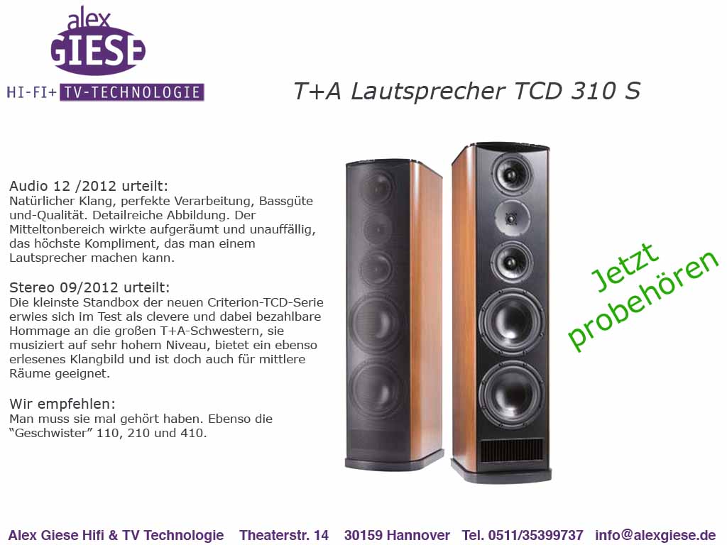 T+A TCD Lautsprecher