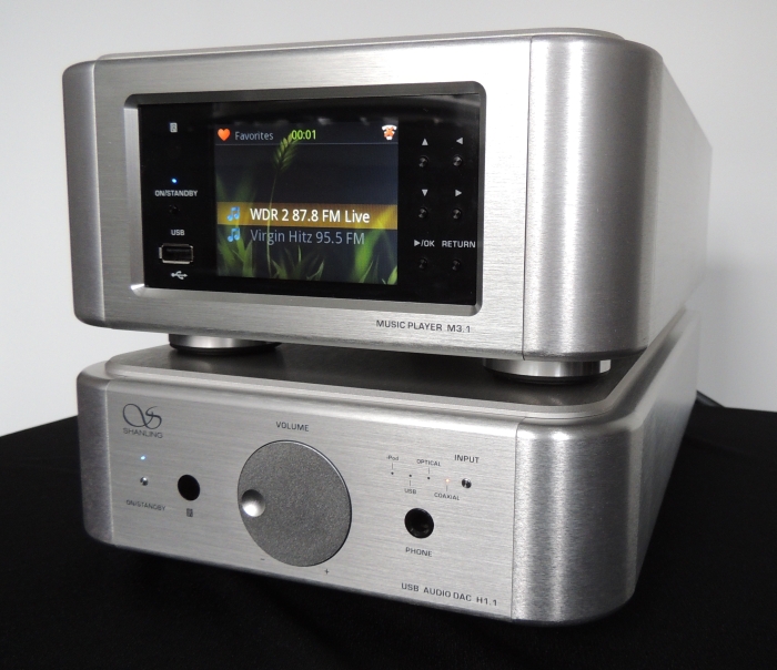 Shanling die High - End Alternative Shanling Streamer M 3.1 EU und D/A Wandler H 1.1 E