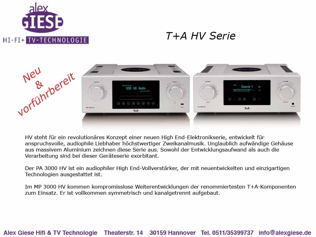 T+A HV Serie