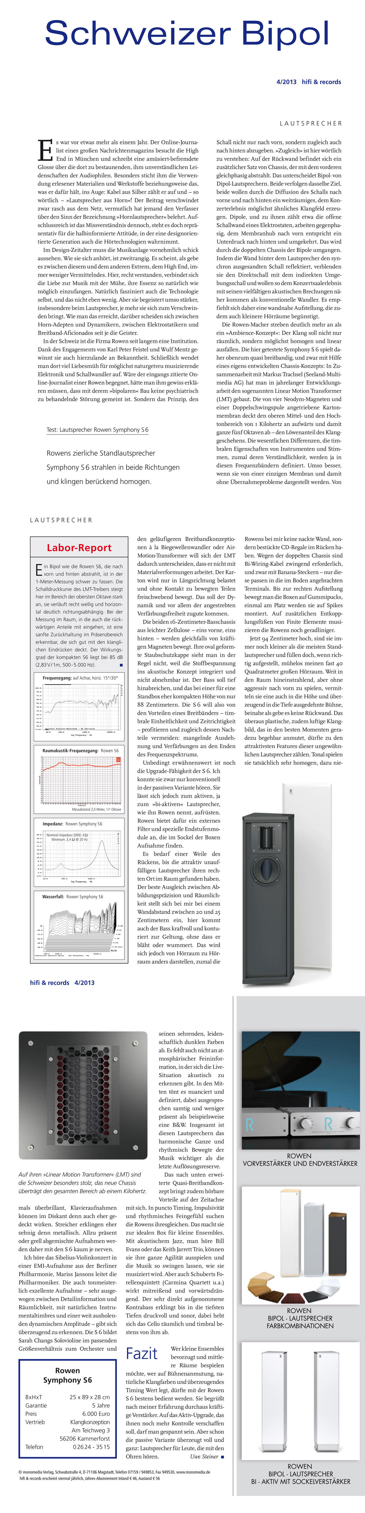 Im Test: Die neue Rowen Symphony S6 mit LMT
