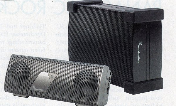 foxL  und foxLO  von Soundmatters Hosentaschen-Anlage