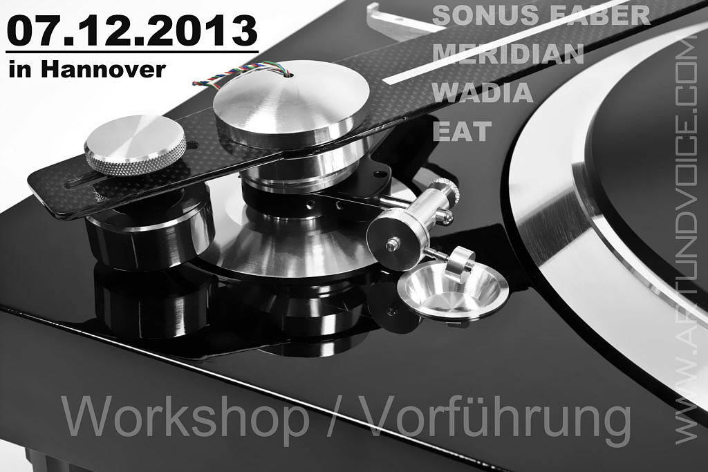 Heute in Hannover !! Feine Vorführung / Workshop bei ART&VOICE 