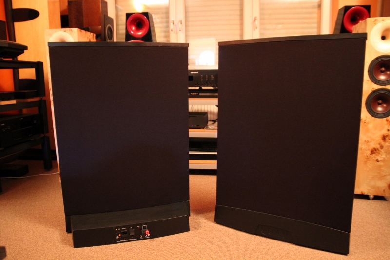 Quad ESL 988 im Vergleich mit Magnepan... www.berlin-hifi.de  und 03322-2131655