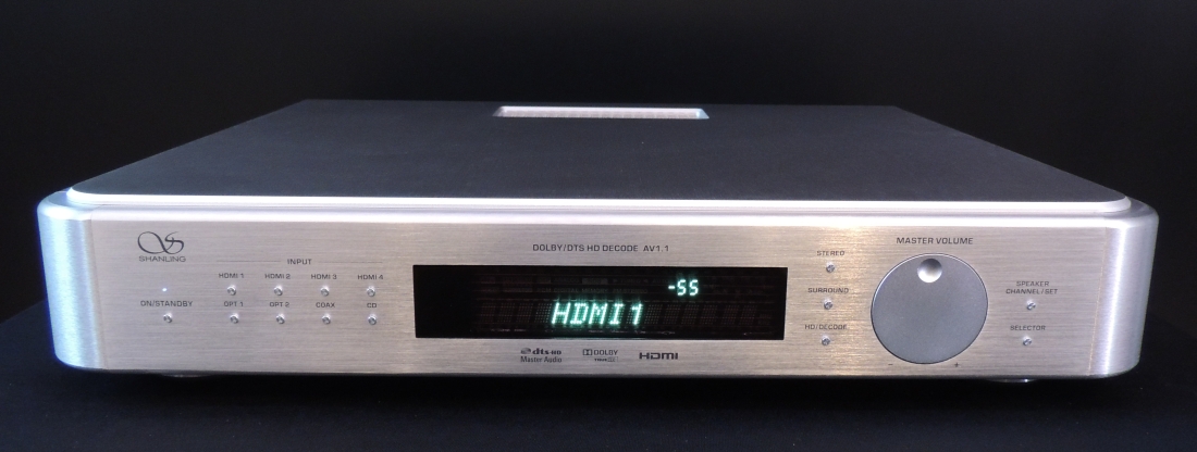 Neu! Shanling jetzt mit Surround / Decoder - Vorverstärker Shanling AV 1.1 Decoder- 7.1 Vorverstärker 
