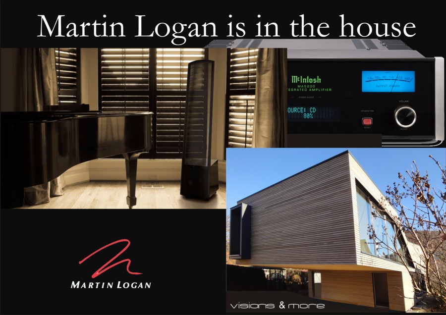 MARTIN LOGAN - Faszination Folie im wilden Süden bei visions&more Stuttgart-Ulm Faszination Martin Logan bei visions&more