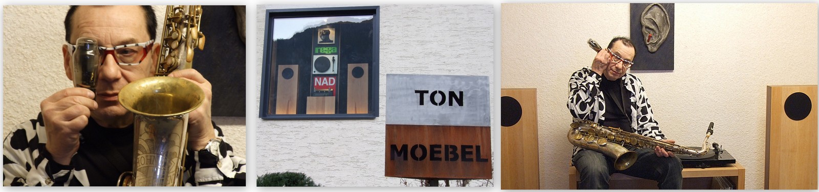 Starsaxophonist Harry Sokal bei TonMoebel Kafka 