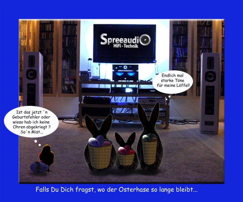 frohe Ostern wünscht Spreeaudio