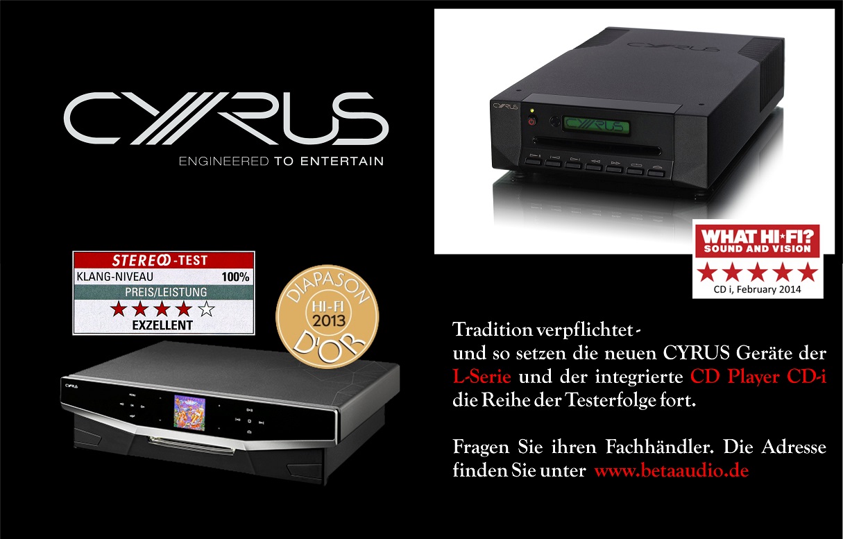 CYRUS auf der High-End in München 