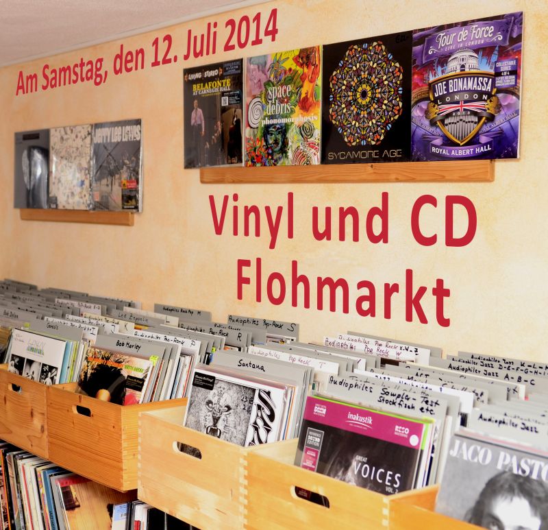 2.  Sommerfest 2014   mit Vinyl u. CD-Flohmarkt 