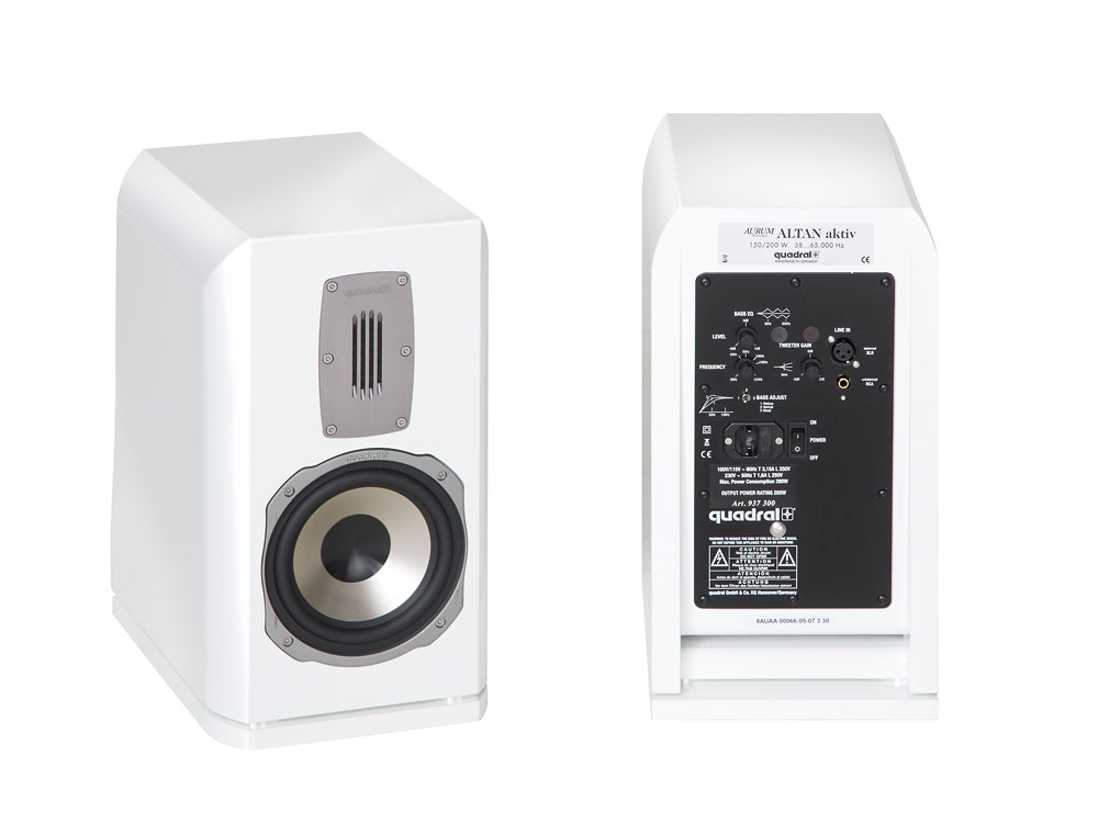 schon mal aktiv gehört? Altan aktiv by Quadral Quadral Altan aktiv in weiß