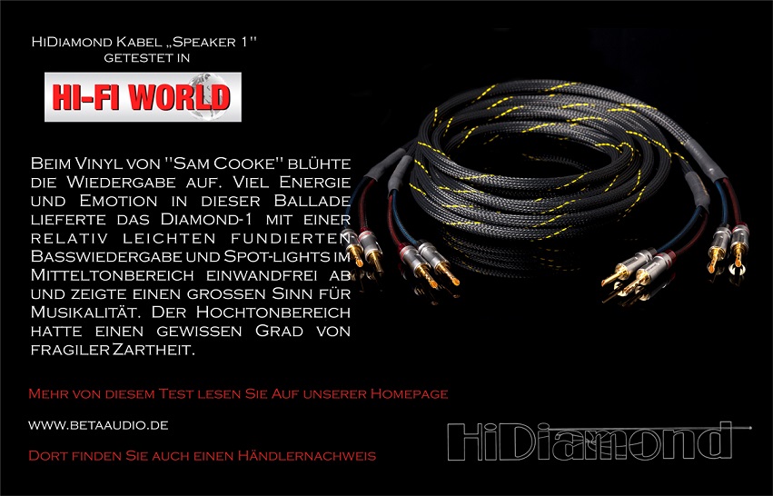 Lautsprecherkabel HiDiamond Speaker 1 