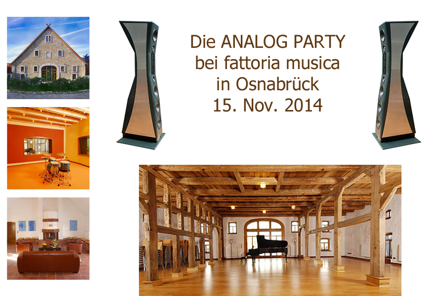 15.11. Osnabrück__Die \"Analog Party\" bei fattoria musica