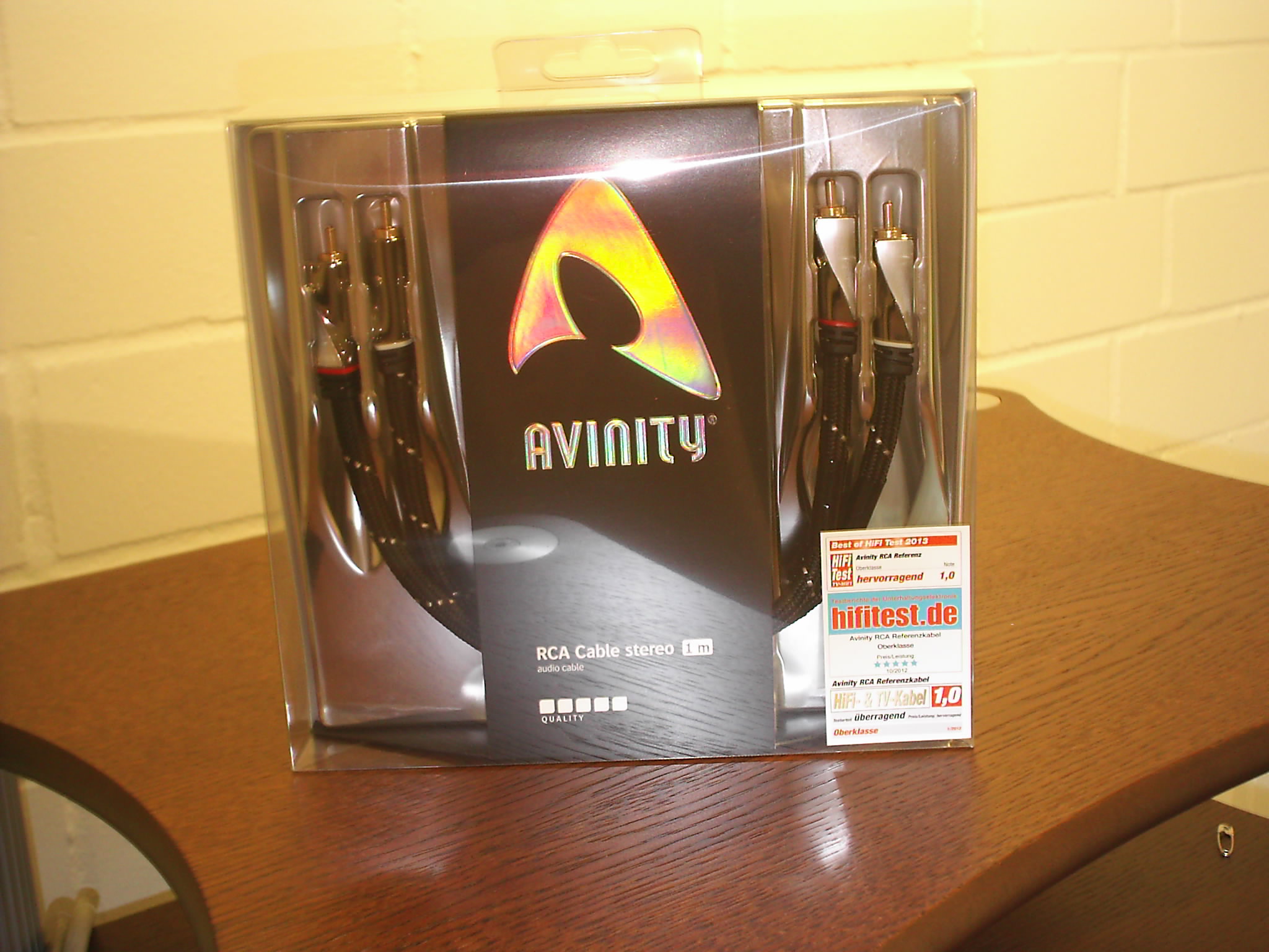 AVINITY Referenzkabel Avinity Cinchkabel aus der High Performance Serie