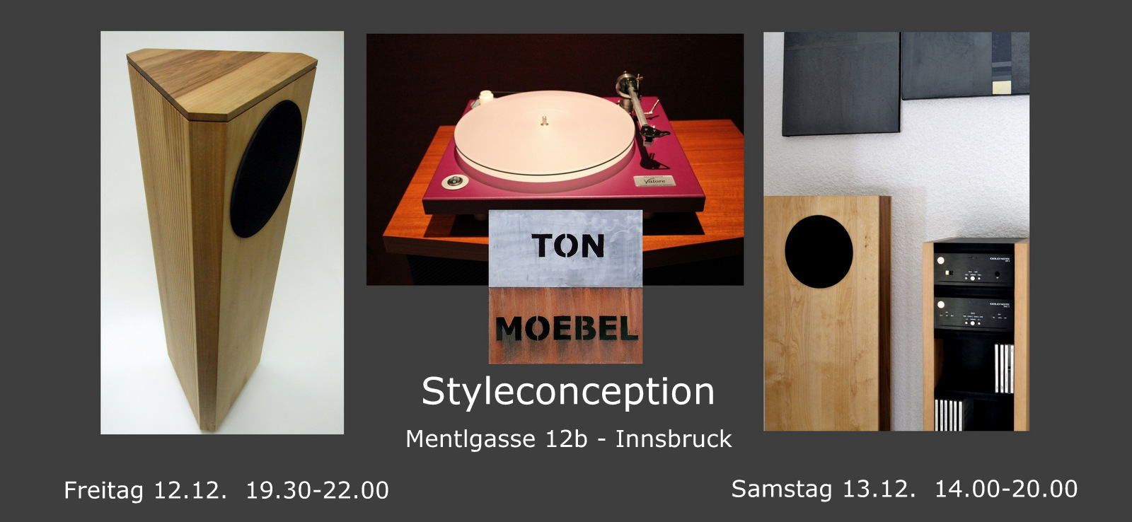TonMoebel Präsentation in der Styleconception/Innsbruck
