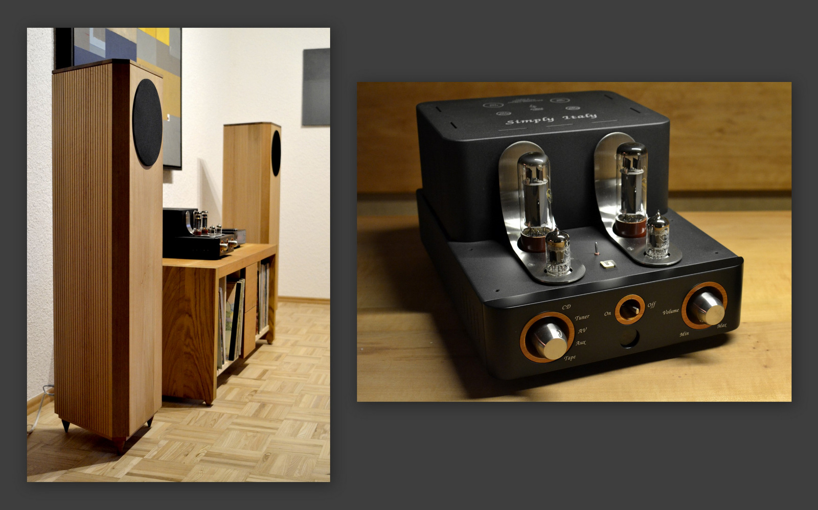 Die Musikmaschine für den Massivholzlautsprecher Tschirgant 