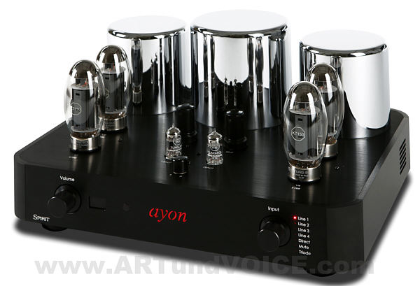 Der Röhrenkraftprotz Ayon Spirit III betreibt auch \