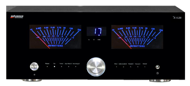 Advance Acoustic Xi-120 Vollverstärker neu Advance AcousticXi-120