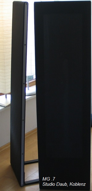 ....die MG .7, das neueste Modell von Magneplanar..... Paarpreis 2.298 €