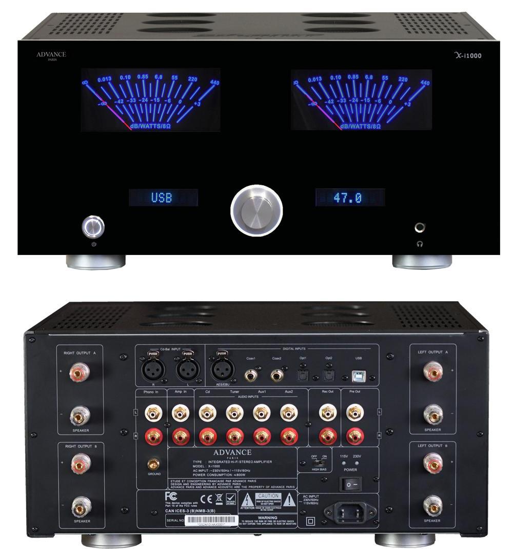 Advance Acoustic Xi-1000 Vollverstärker Advance AcousticXi-1000