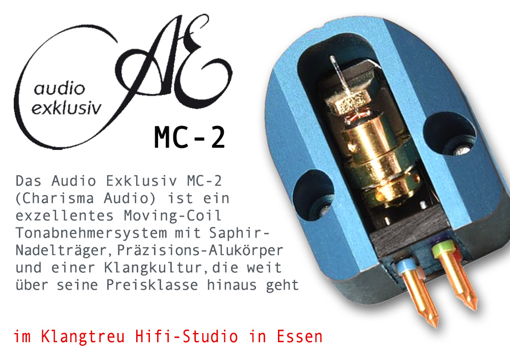 Audio Exklusiv MC-2 (Charisma Audio) Moving Coil Tonabnehmer Audio Exklusiv MC-2 (Charisma Audio) MC System