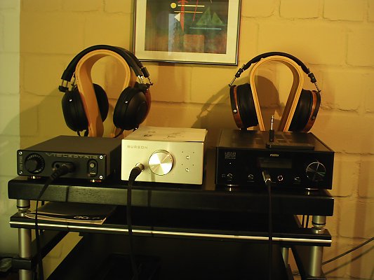 Unsere vorführbereiten Kopfhörerverstärker Kopfhörer+Verstärker