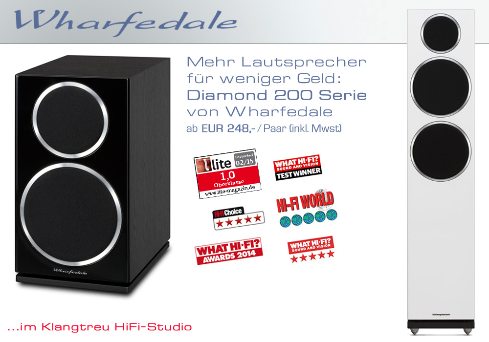 Neue Wharfedale Serie Diamond 200 Wharfedale Serie Diamond 200