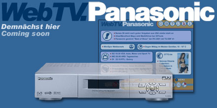 Panasonic demonstriert Internet-on-TV 
