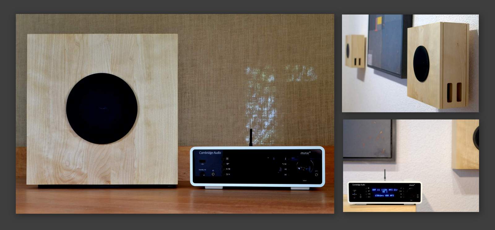 Massivholzlautsprecher GALUGG 