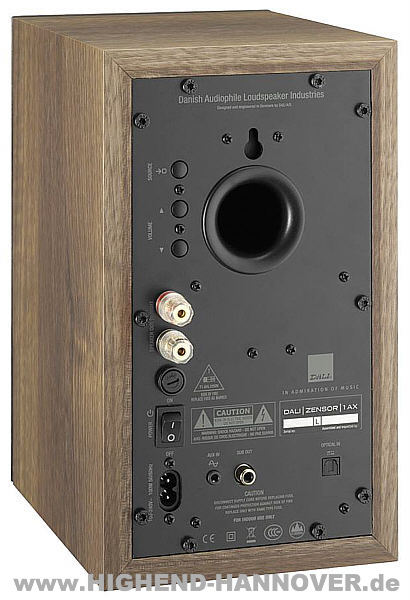 Die erfolgreichen Lautsprecher der Dali Zensor Serie gibt es nun auch als Aktivlautsprecher Dali Aktiv