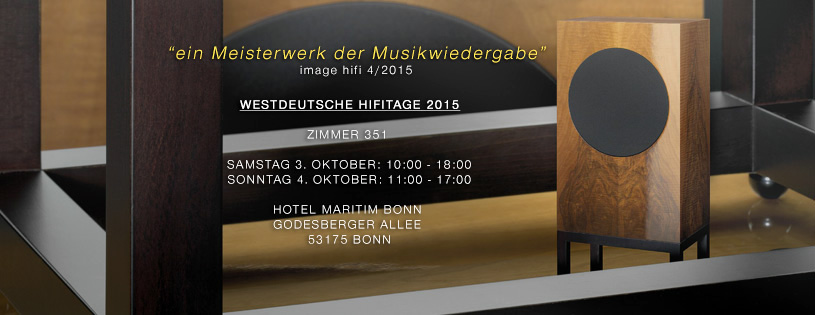 Trenner & Friedl auf den Westdeutschen Hifi Tagen in Bonn