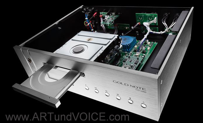 Gold Note CD-1000 - Referenz seiner Preisklasse - auf Wunsch das Beste der Welt Gold Note Fachhändler in Hannover