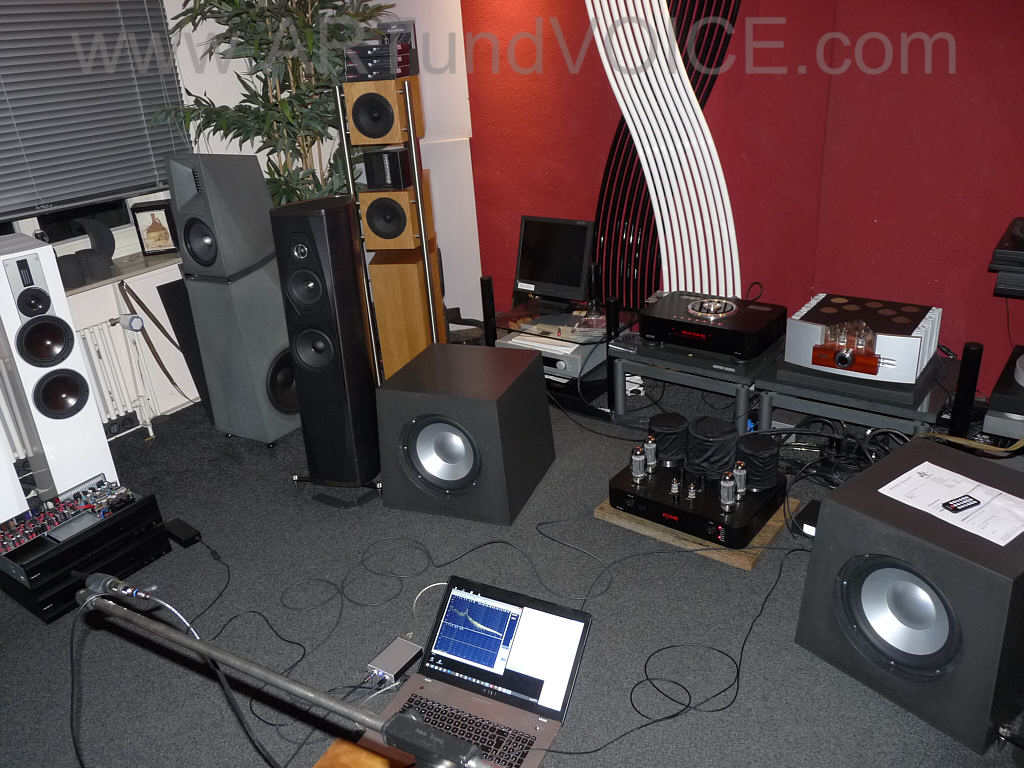 Echte HighEnd-Subwoofer HighEnd Subwoofer mit DSP u. Betongehäuse