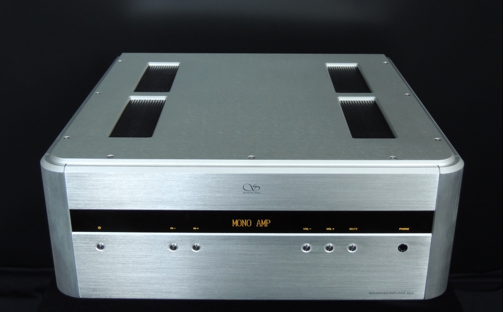 Shanling mit schlagkräftigen Vollverstärker / Stereo - Monoendstufe Shanling A 3.2 EU