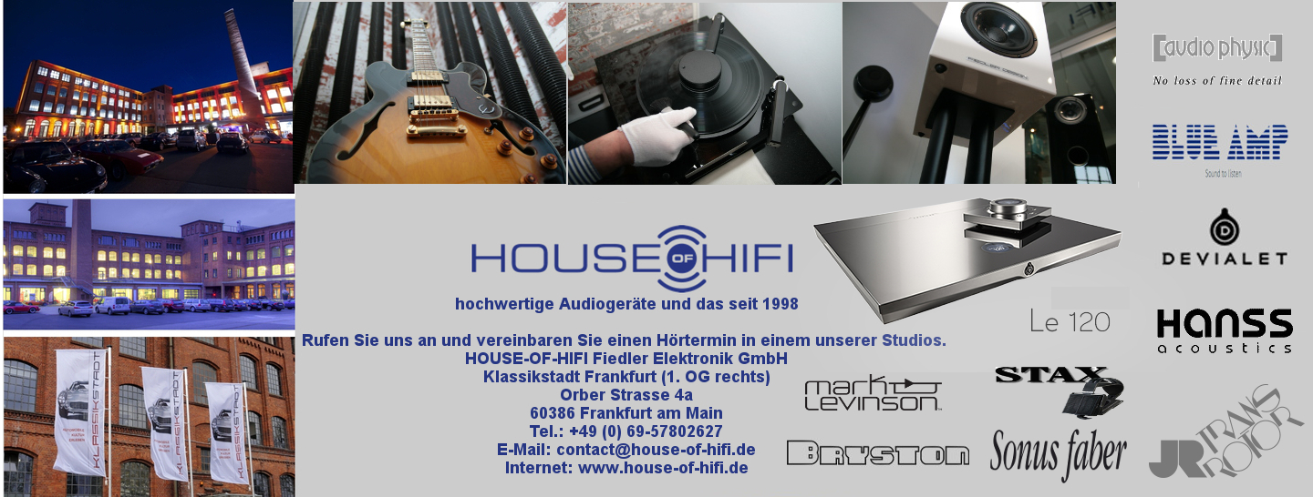 Audio-Schnäppchenmarkt im House of Hifi Audio-Schnäppchenmarkt