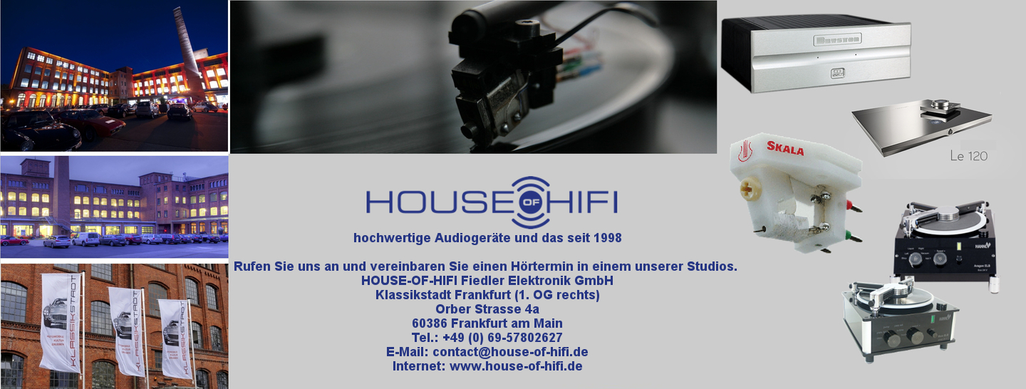 ERRINNERUNG MORGEN Audio-Schnäppchenmarkt im House of Hifi