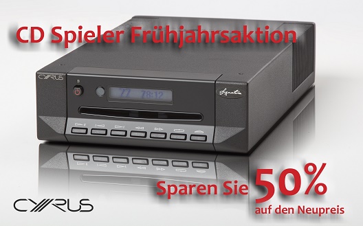 CD Spieler Frühjahrsaktion endet bald 
