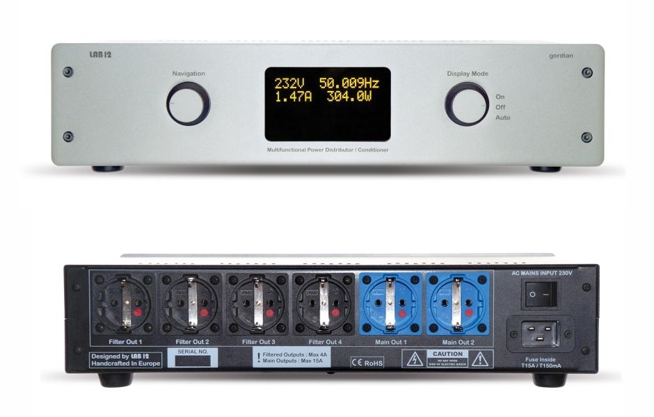 Stromfilter / Power-Conditioner von LAB12 aus Griechenland Lab 12 Gordian Power-Conditioner
