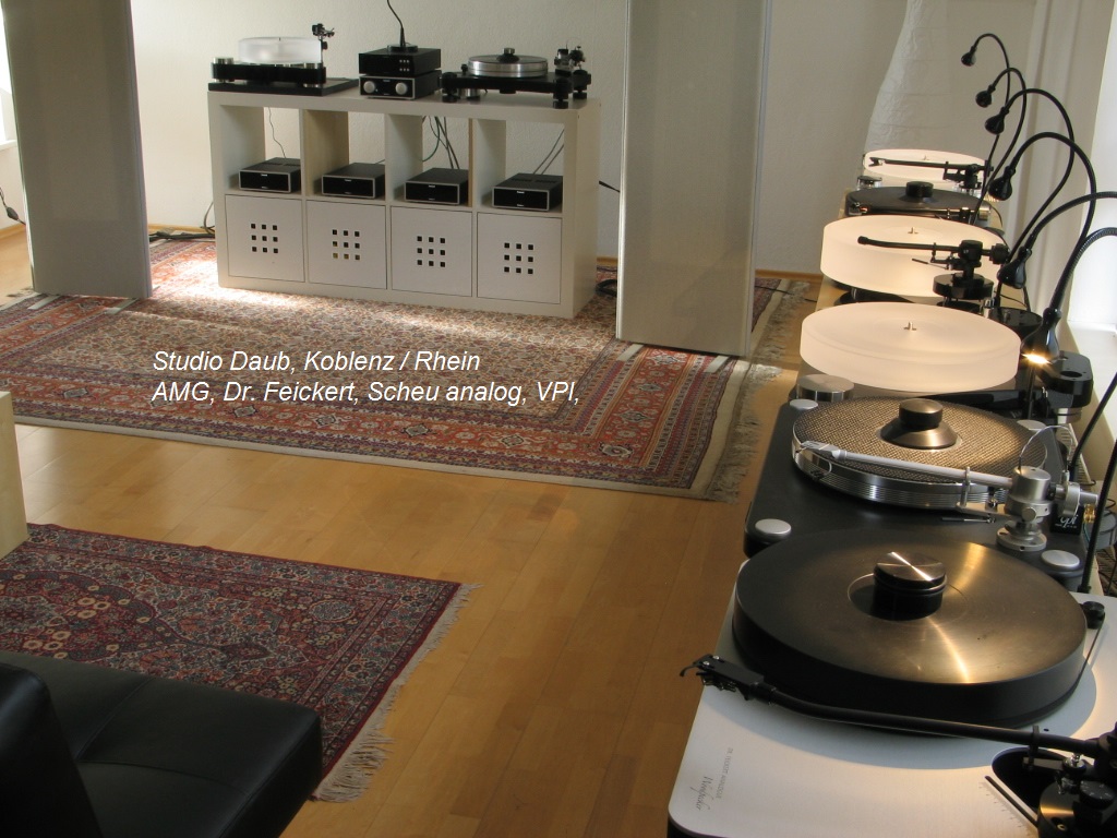 Große Auswahl an hochwertigen Plattenspielern bei Studio Daub in Koblenz