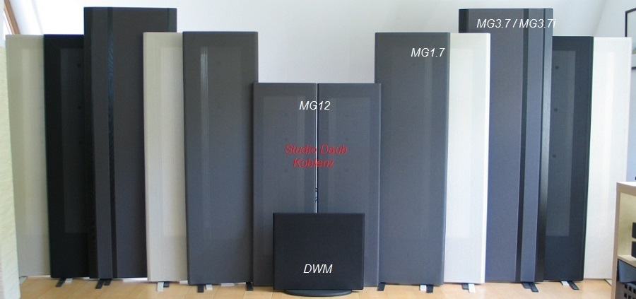 Magnetostaten von Magnepan in Koblenz / Rhein exklusiv bei Studio Daub 